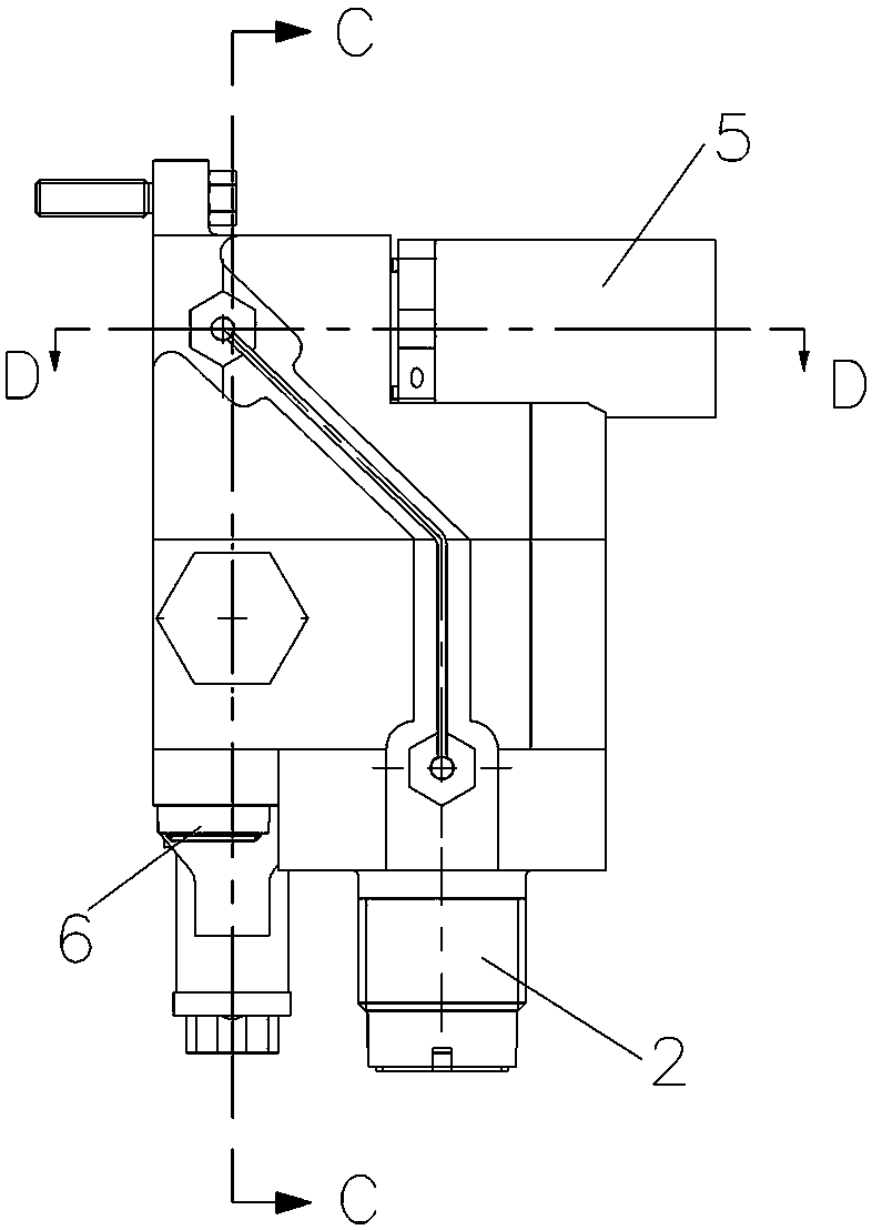 An emergency oxygen supply valve