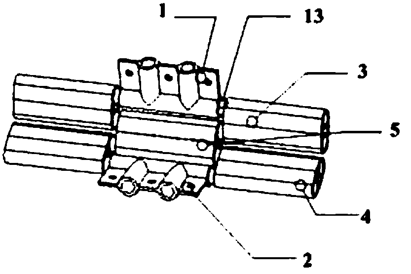 A hinge structure with a signal transmission line