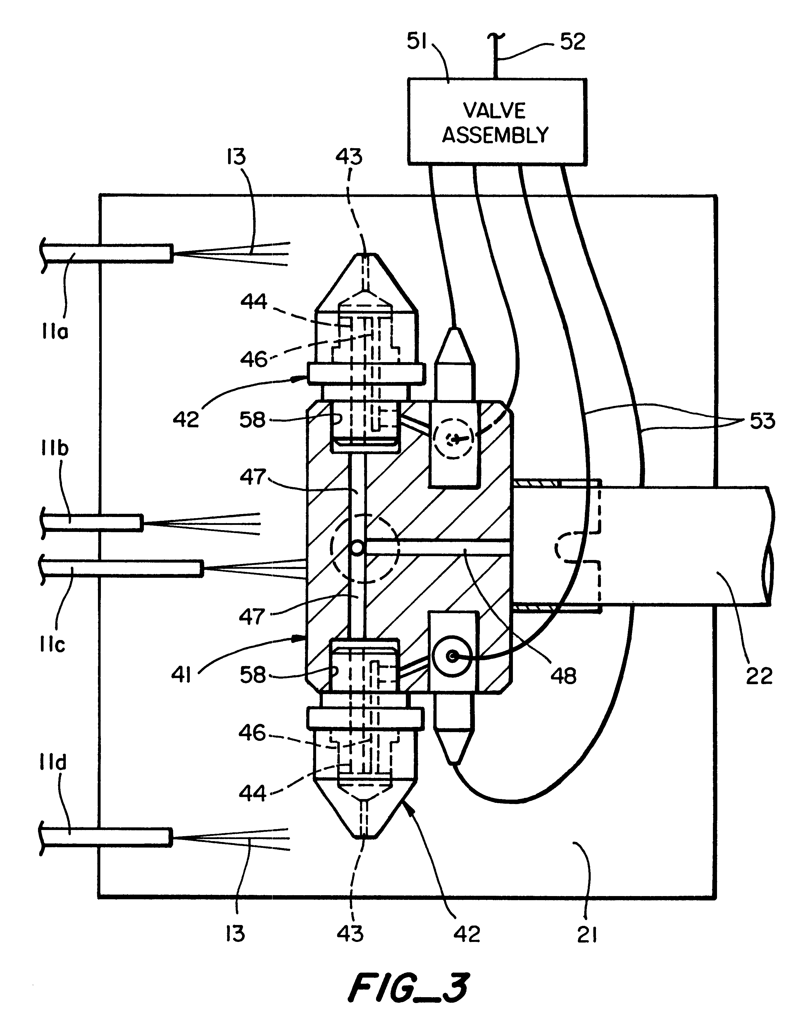Mass spectrometer with a plurality of ionization probes