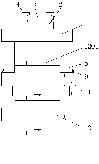 Stratified sampling device for water quality monitoring and usage method