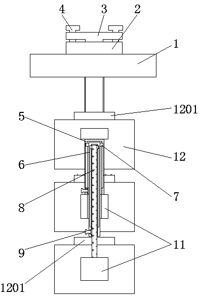 Stratified sampling device for water quality monitoring and usage method