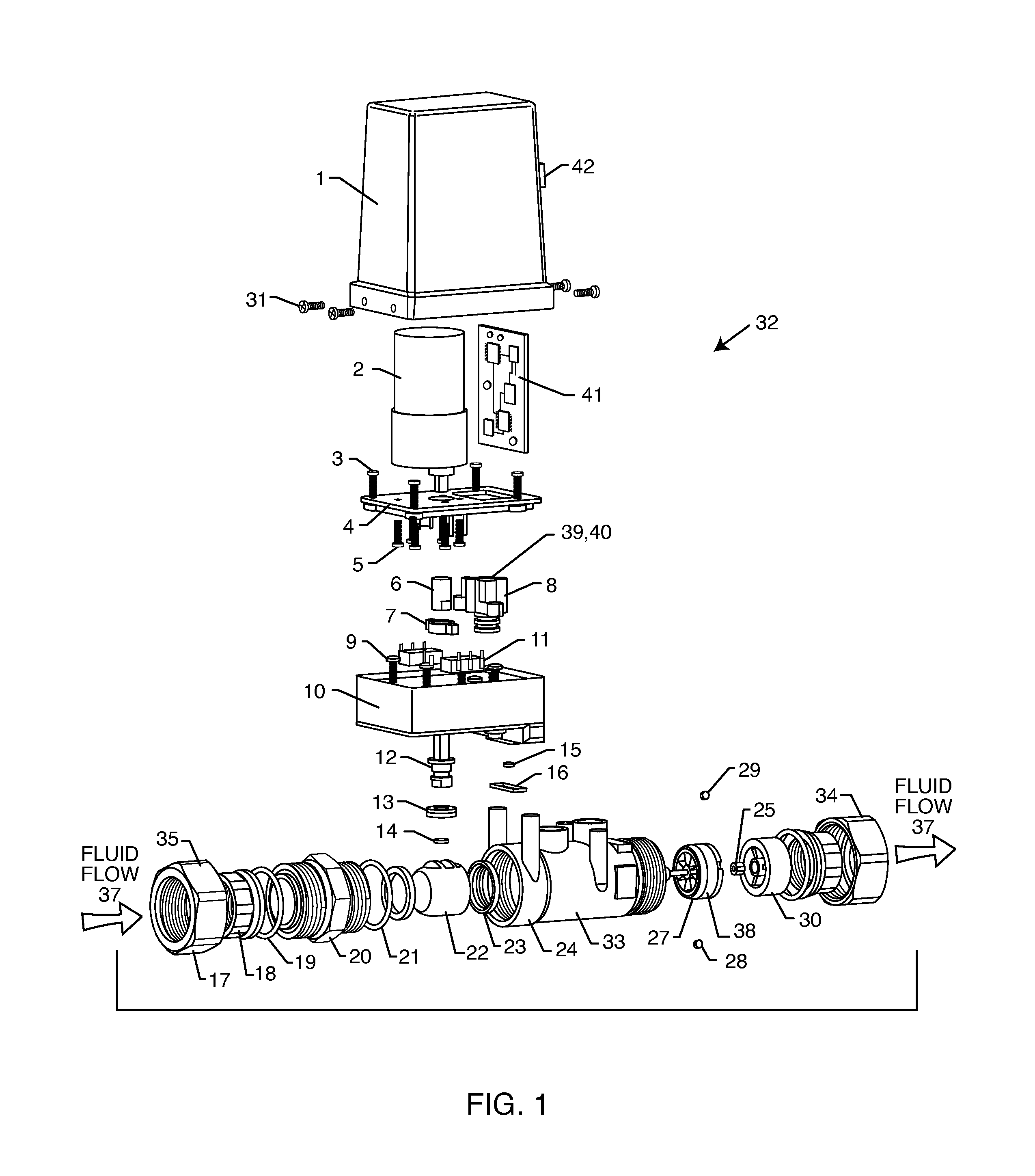 Fluid monitoring and control system