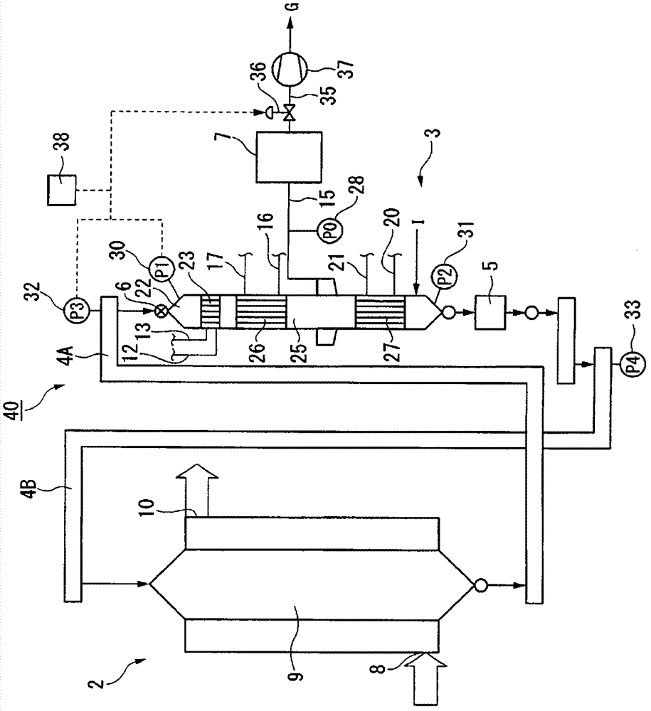 Dry exhaust-gas treating apparatus