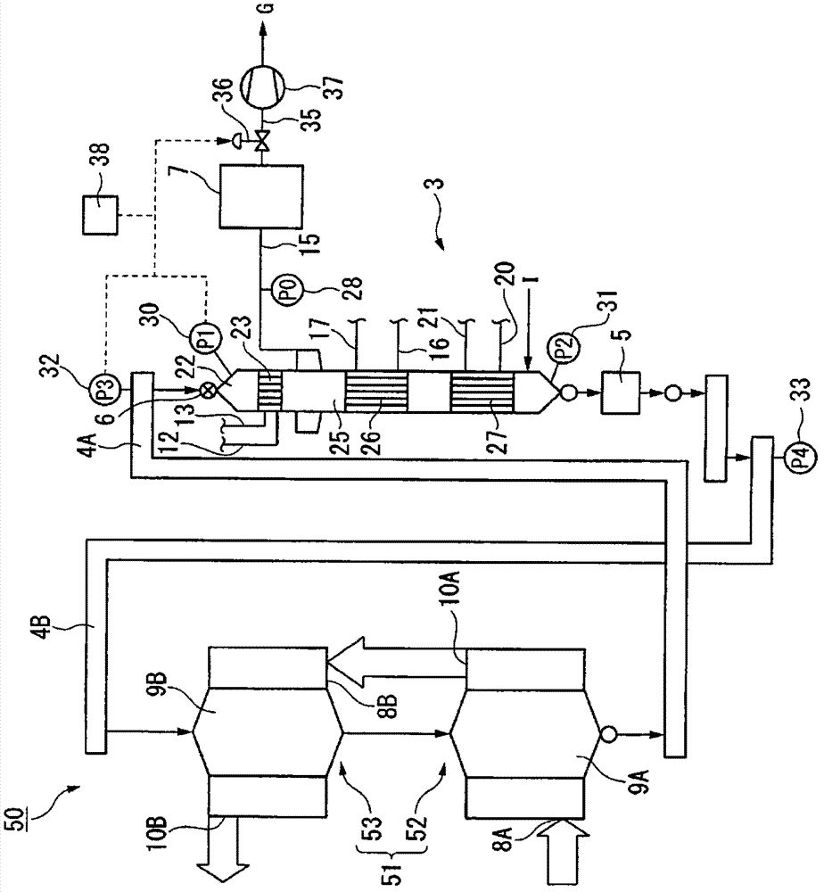 Dry exhaust-gas treating apparatus