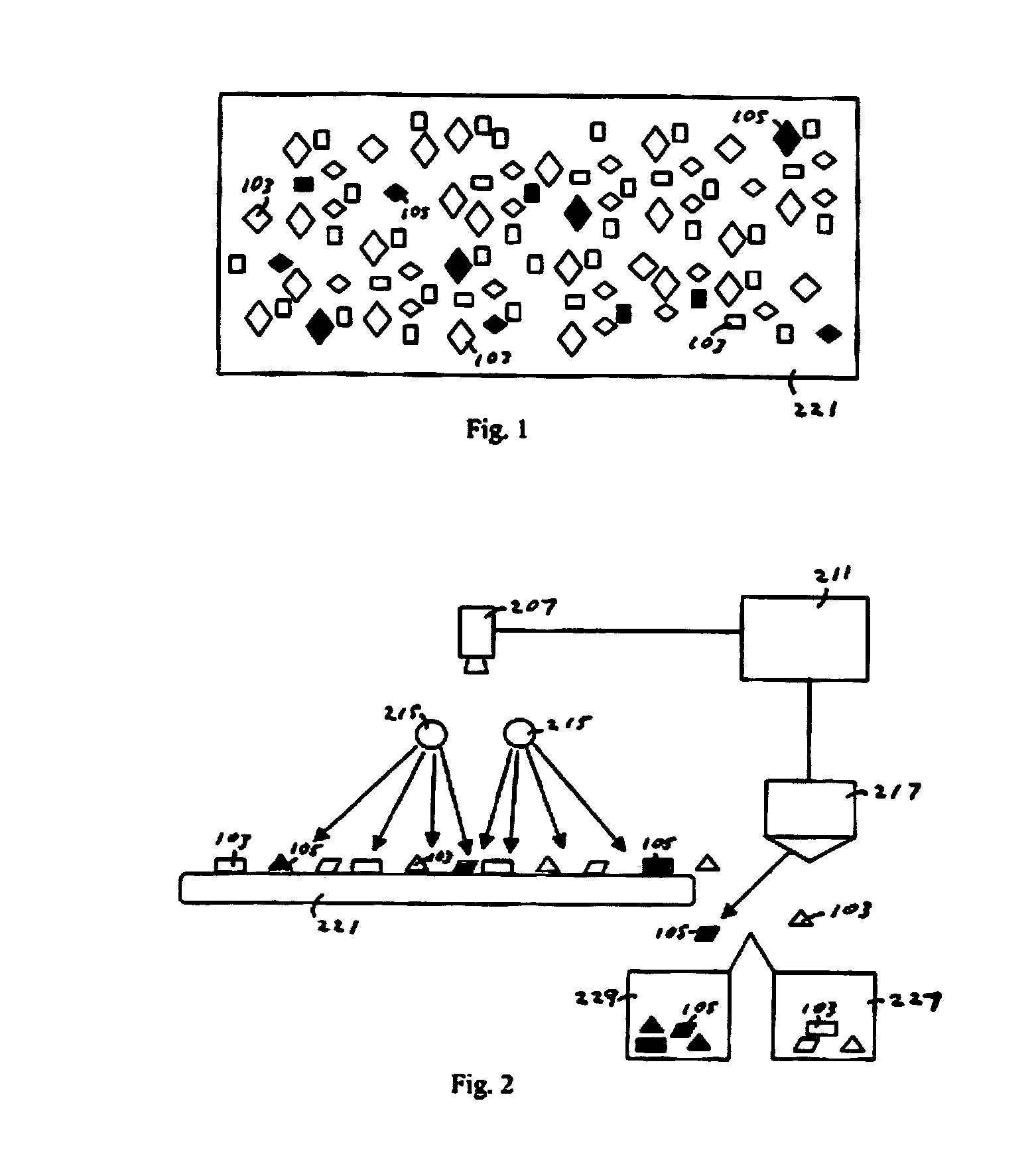 Method and apparatus for sorting contaminated glass