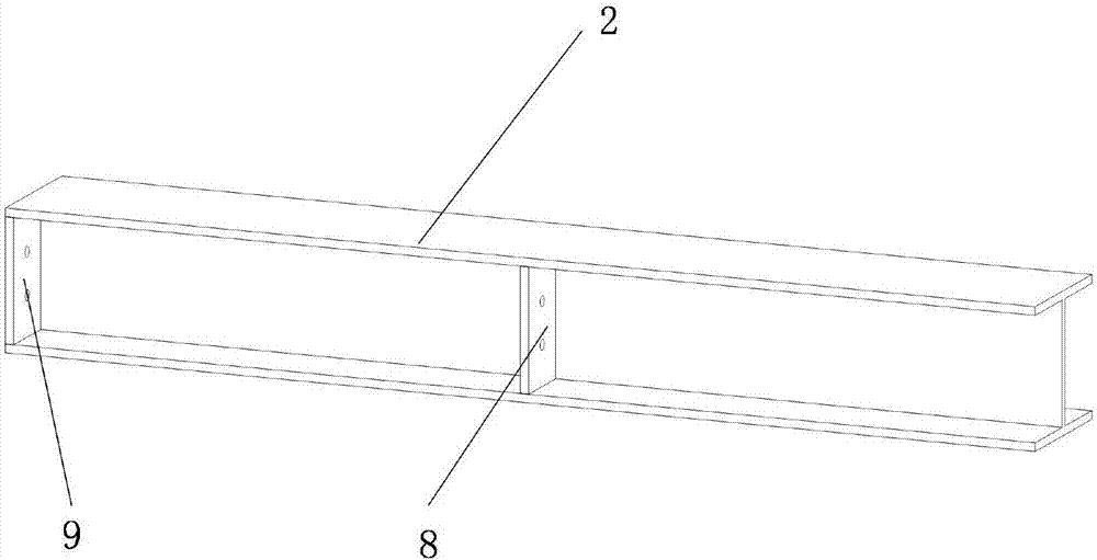 H-shaped steel column framework system of fabricated modularized self-resetting steel structure for multi-storey and high-rise building
