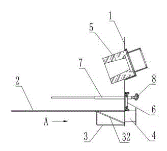 Air channel side assembly apparatus of roasting furnace