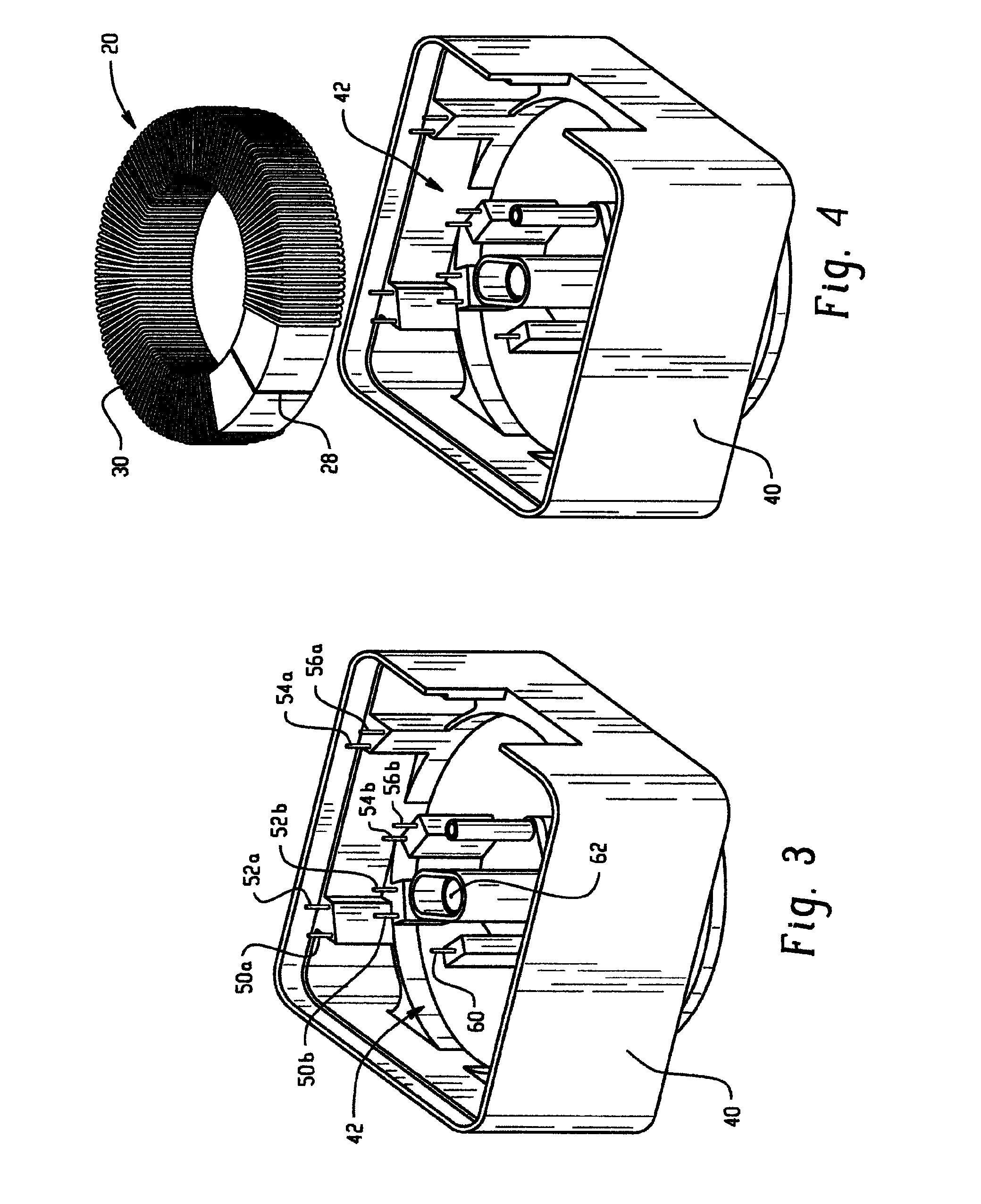 High voltage transformer and a novel arrangement/method for hid automotive headlamps