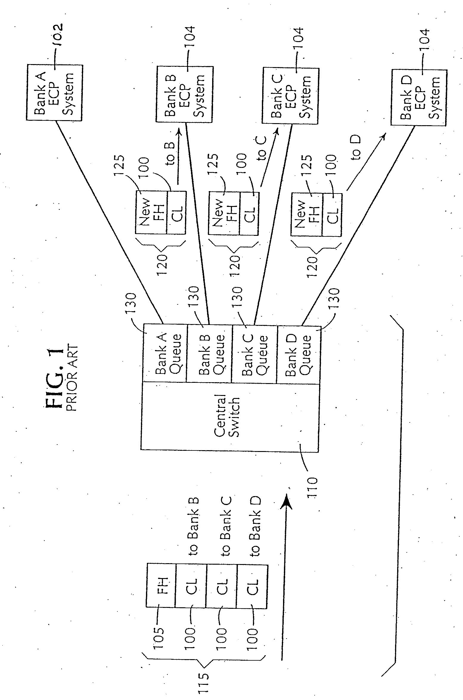 Method and system for electronic settlement of checks