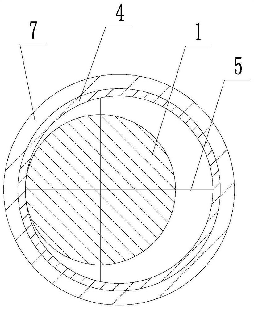 Cold flow fiber forming extrusion molding method and device for polytetrafluoroethylene film