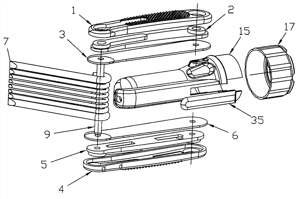 Improved structure of hand tool