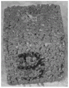 Underwater anti-dispersion large particle size porous concrete and preparation method thereof