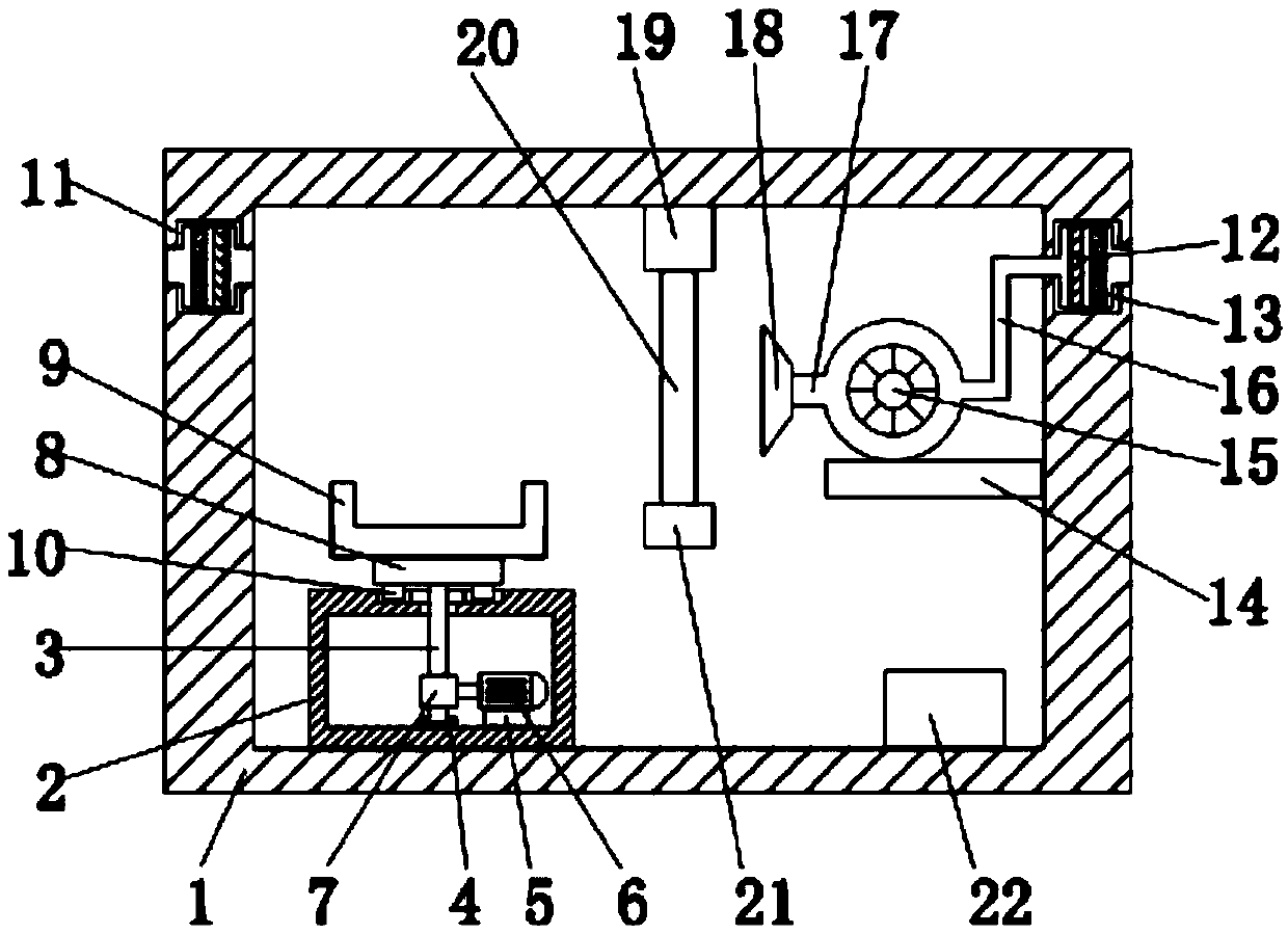 Drying box for rubber product detection