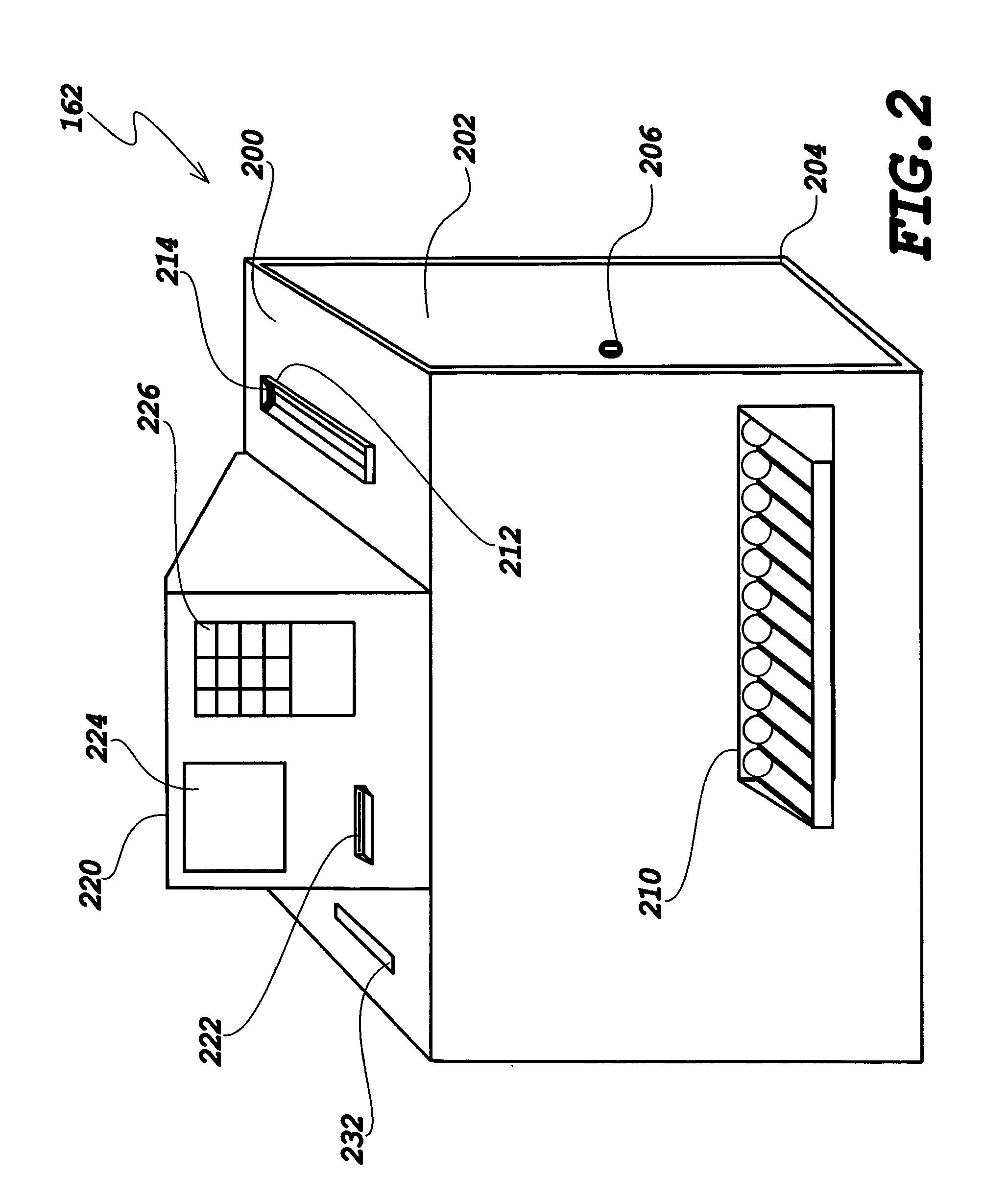 Chip tray loading device and process