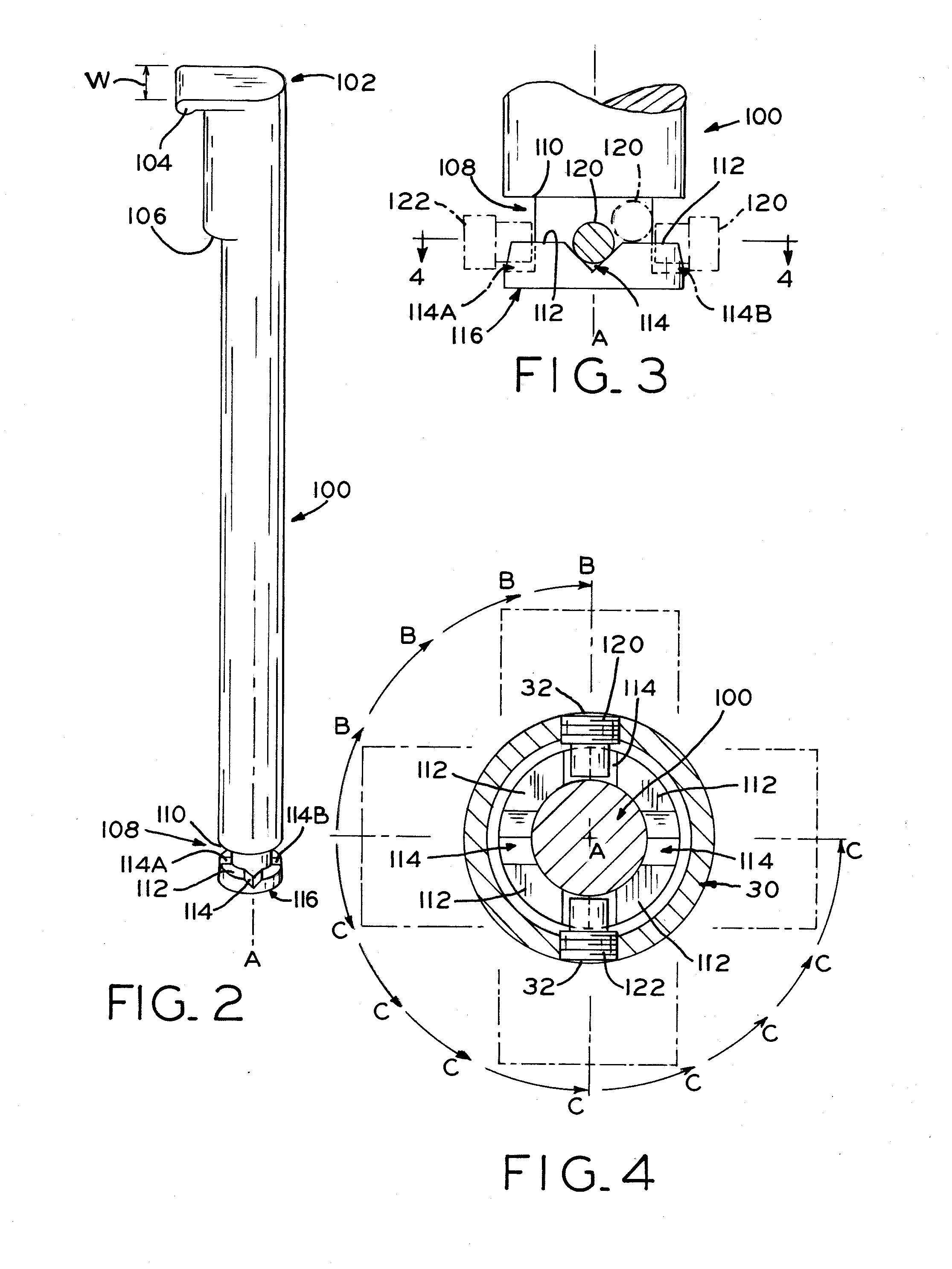 Femoral component instrument