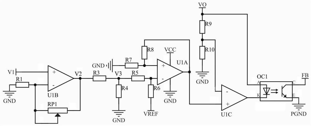 Line loss compensation circuit