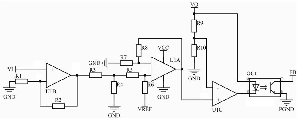 Line loss compensation circuit