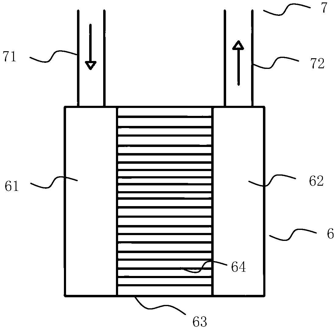 Hot dry rock single well closed-type development method