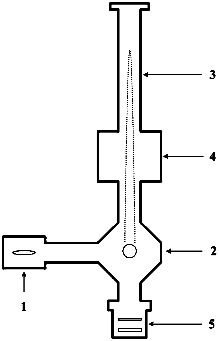 A vacuum device for atomic interference gravimetry