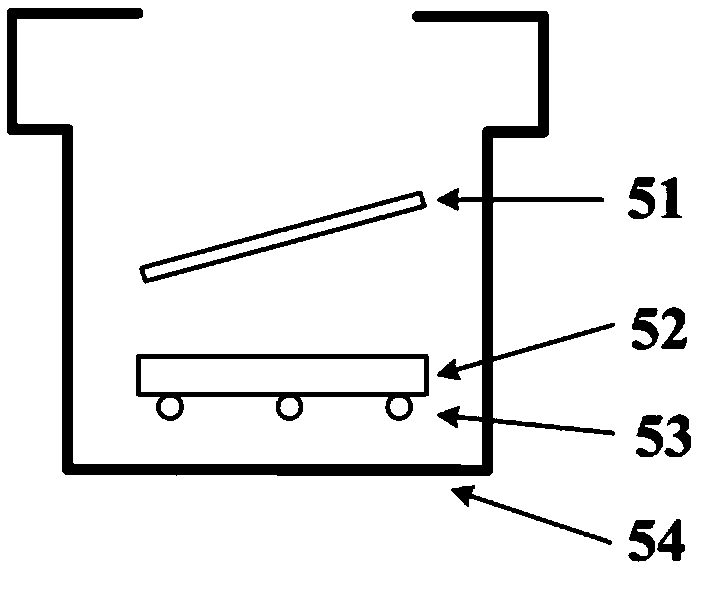 A vacuum device for atomic interference gravimetry