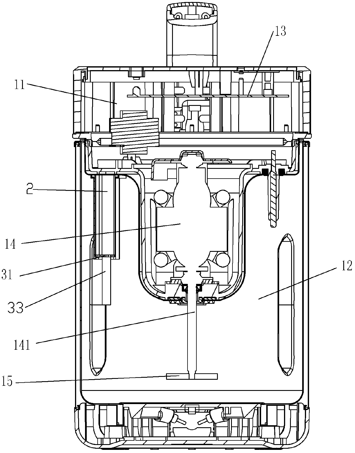 Soybean milk machine with presetting function