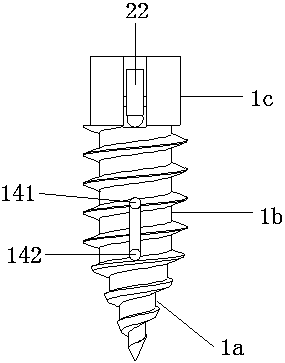 Anchor bolt with line