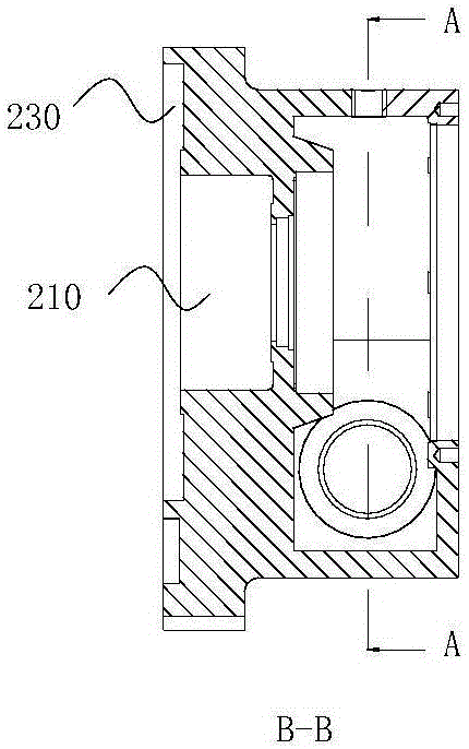 Gearbox aluminum casting fixing base