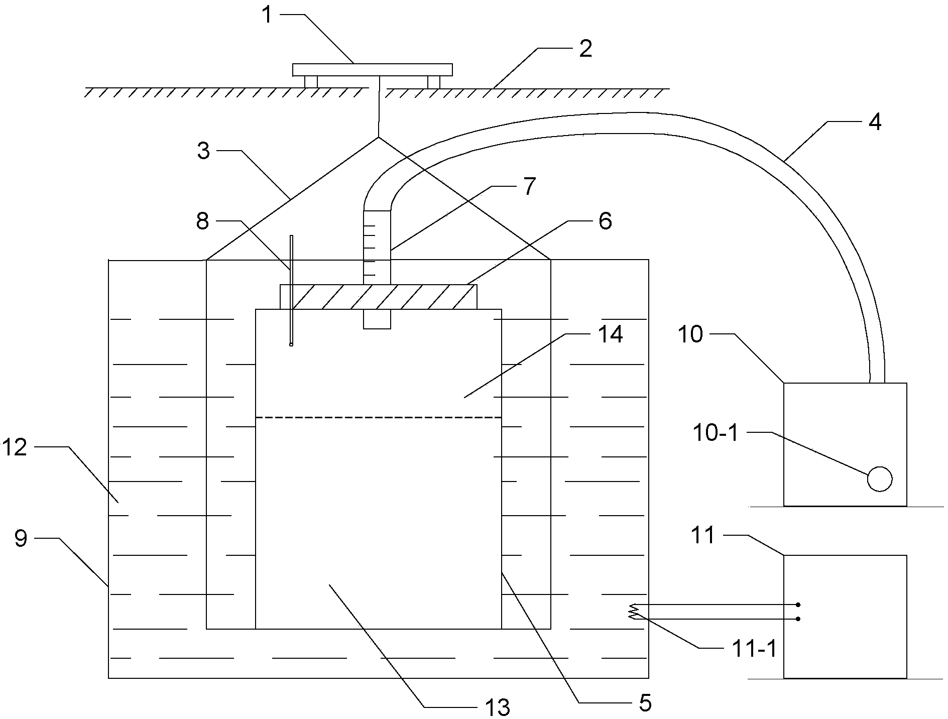 measuring-device-for-volume-change-rate-of-inorganic-phase-change