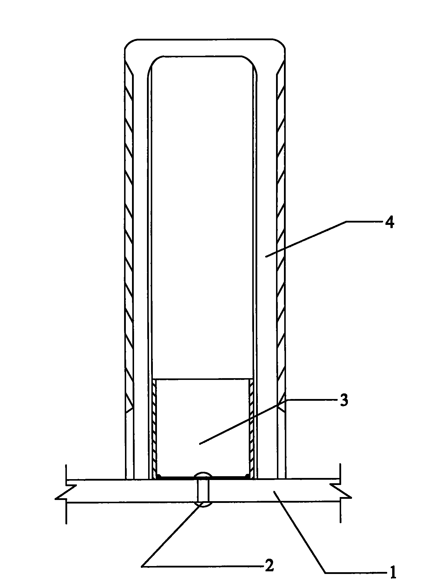 Device and method for positioning casing pipe