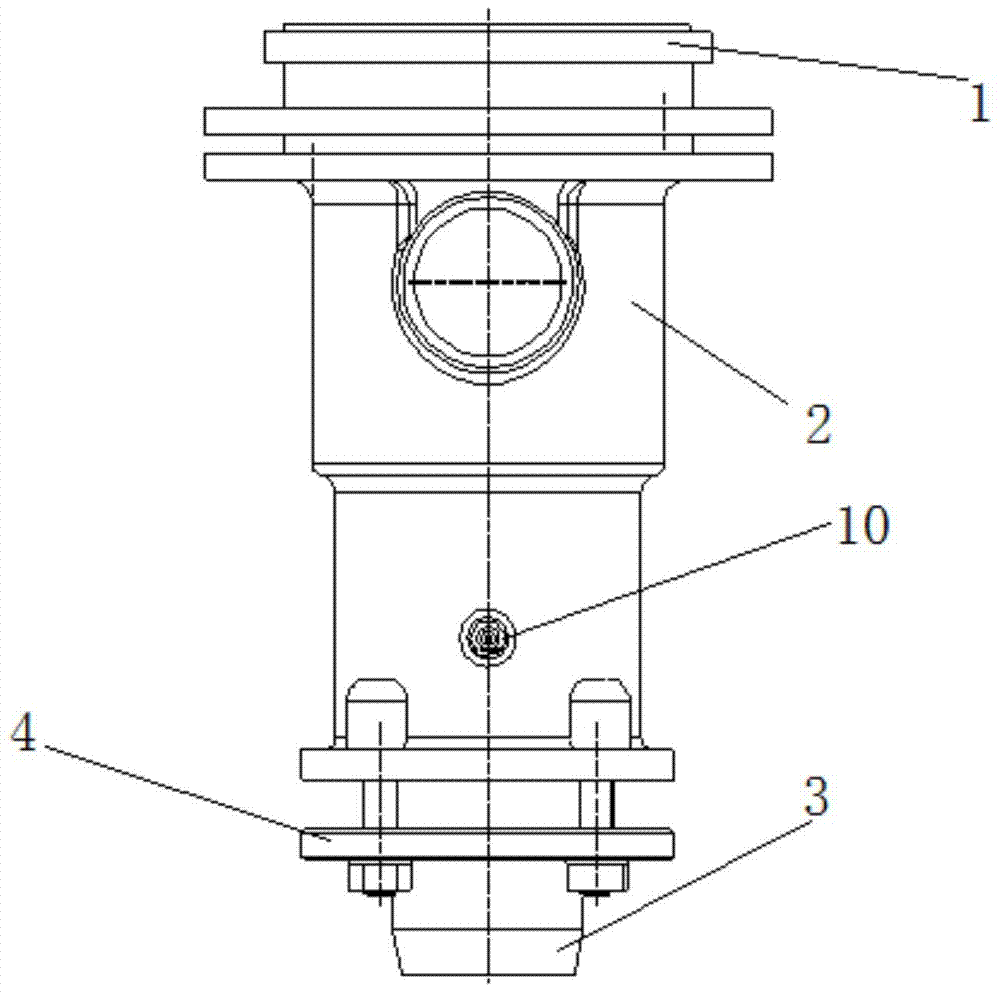 A flange connection center centering rotary sealer
