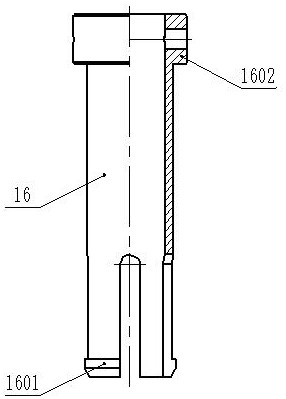 Trigger type sliding sleeve opening and closing tool