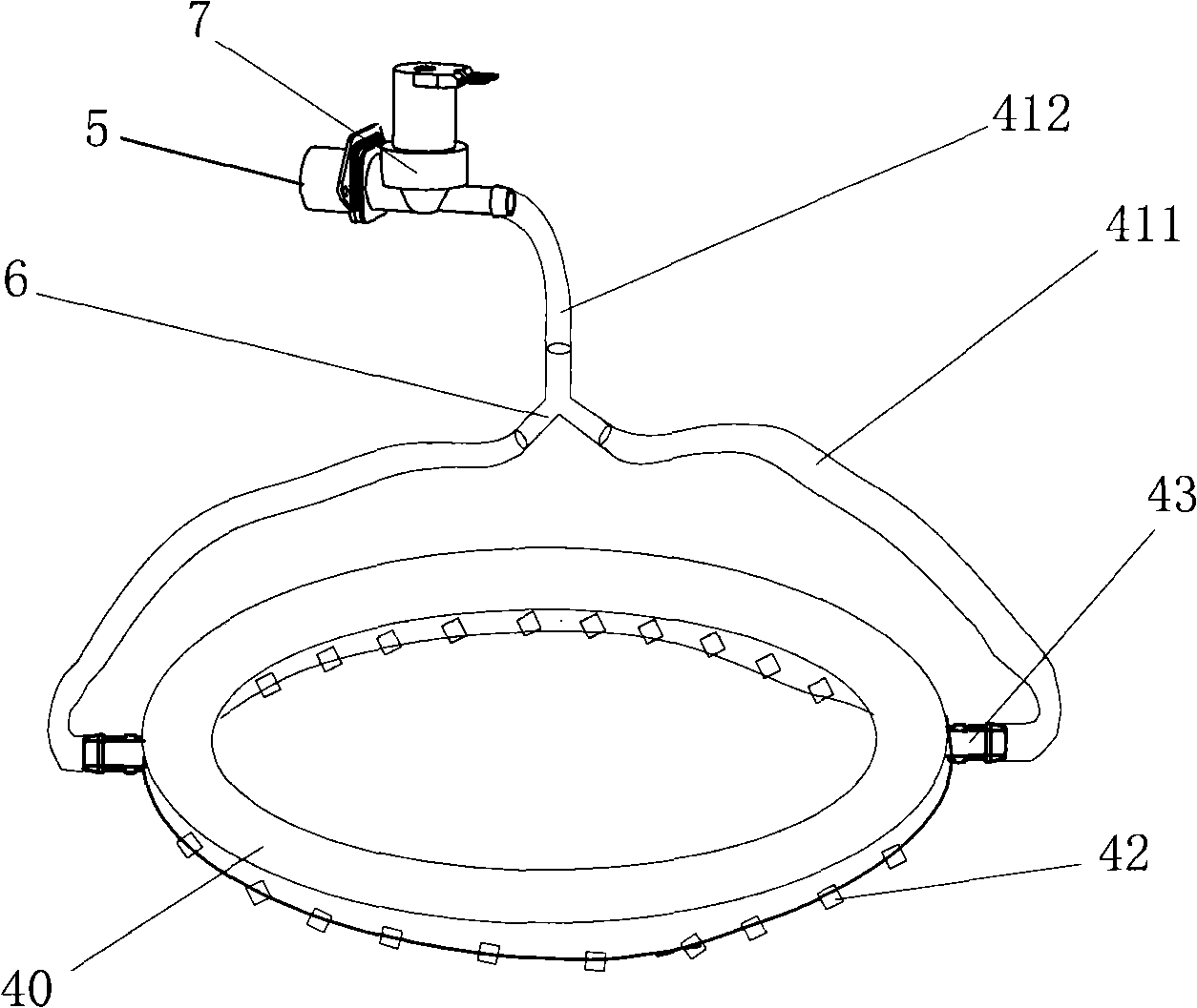 Impeller type washing machine with spraying barrel cleaning function and spraying control method thereof