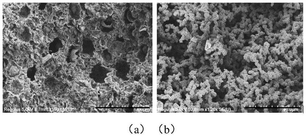 Hydrophobic polypyrrole porous material as well as preparation method and application thereof