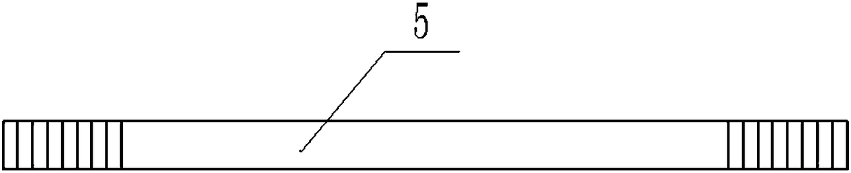 A method of manufacturing a supporting platform for a distribution machine based on a climbing formwork platform