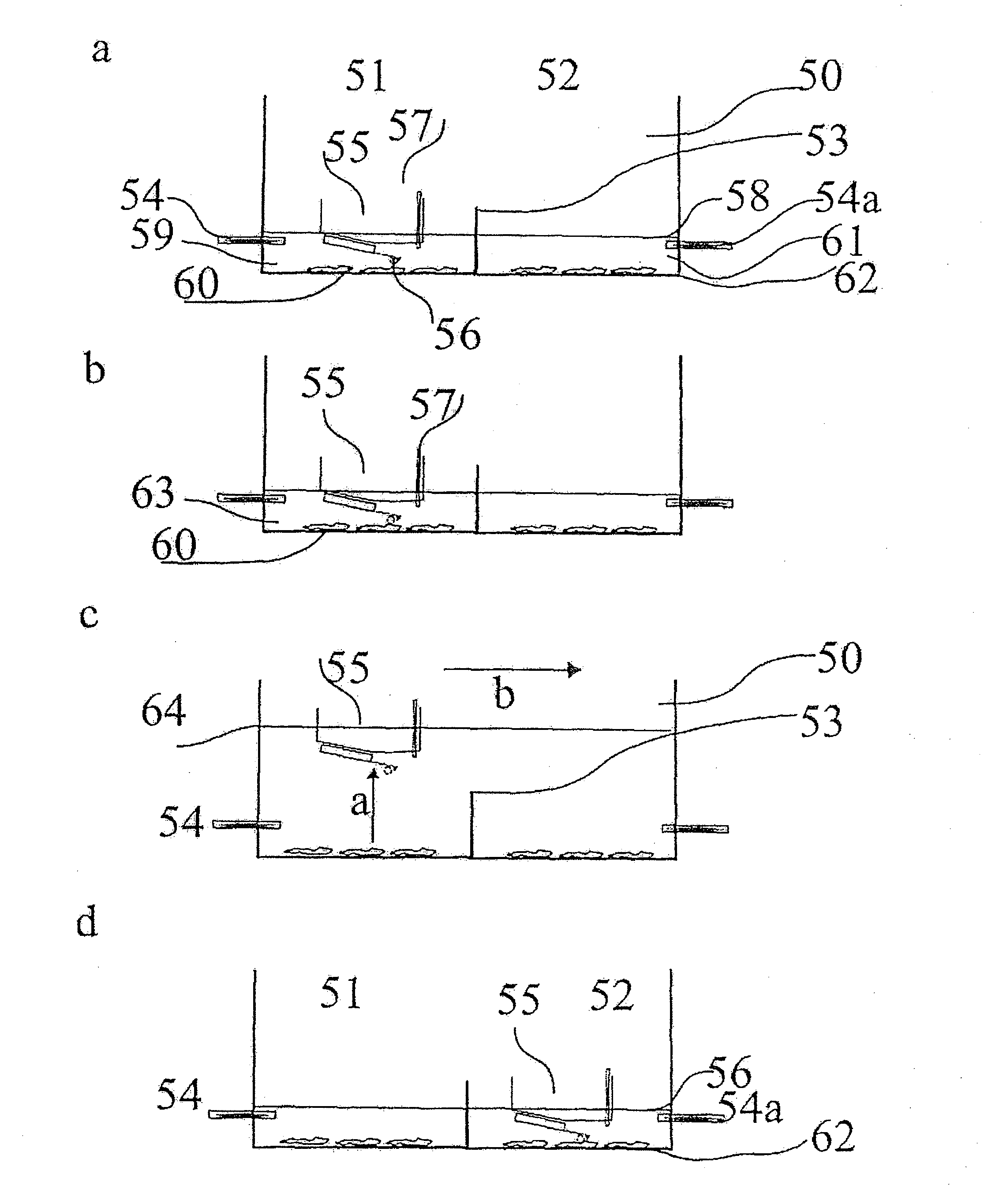 Method and apparatus for the combined analysis of a sample with objects to be analyzed