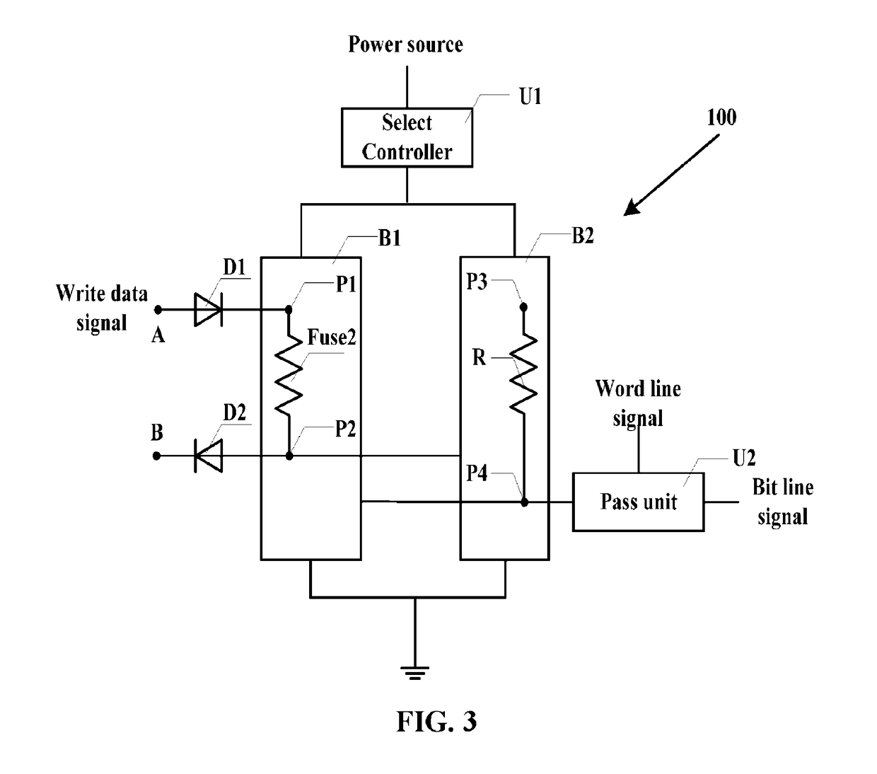 Efuse bit cell, and read/write method thereof, and efuse array