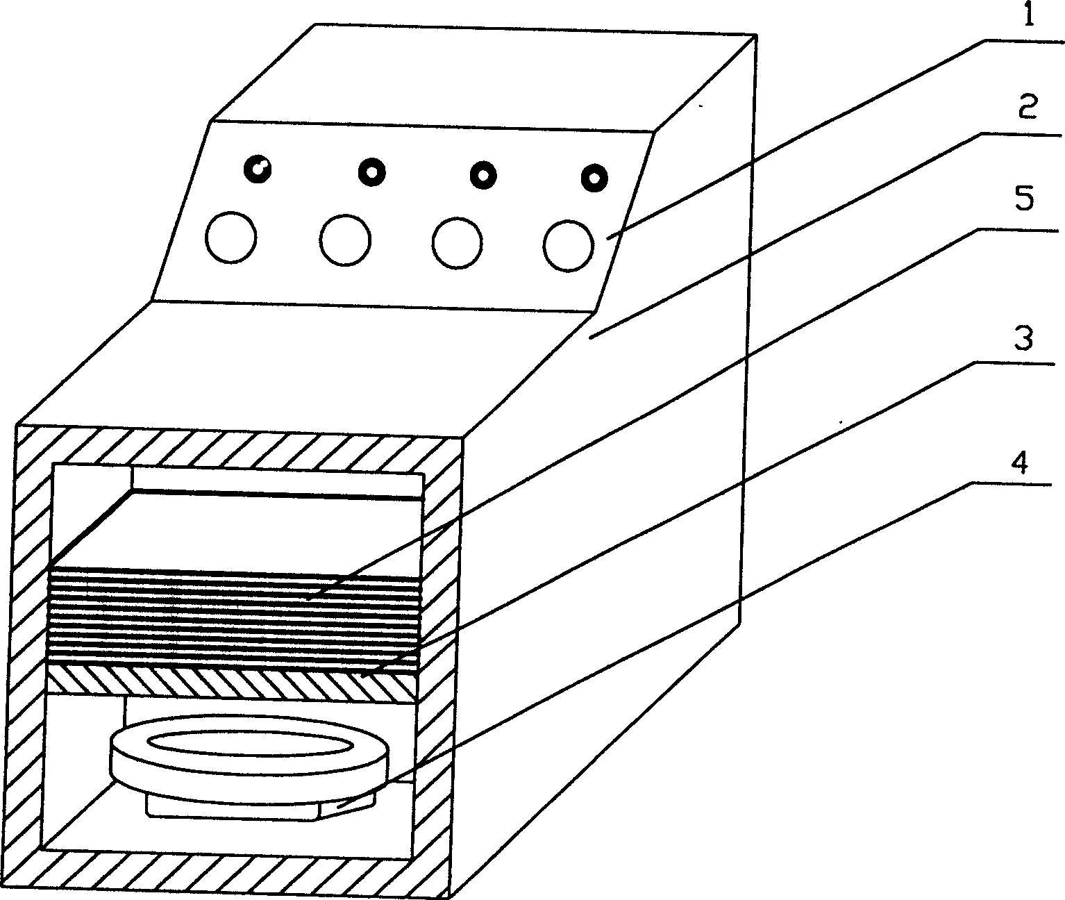 Process for the separation of paper-plastic composite material