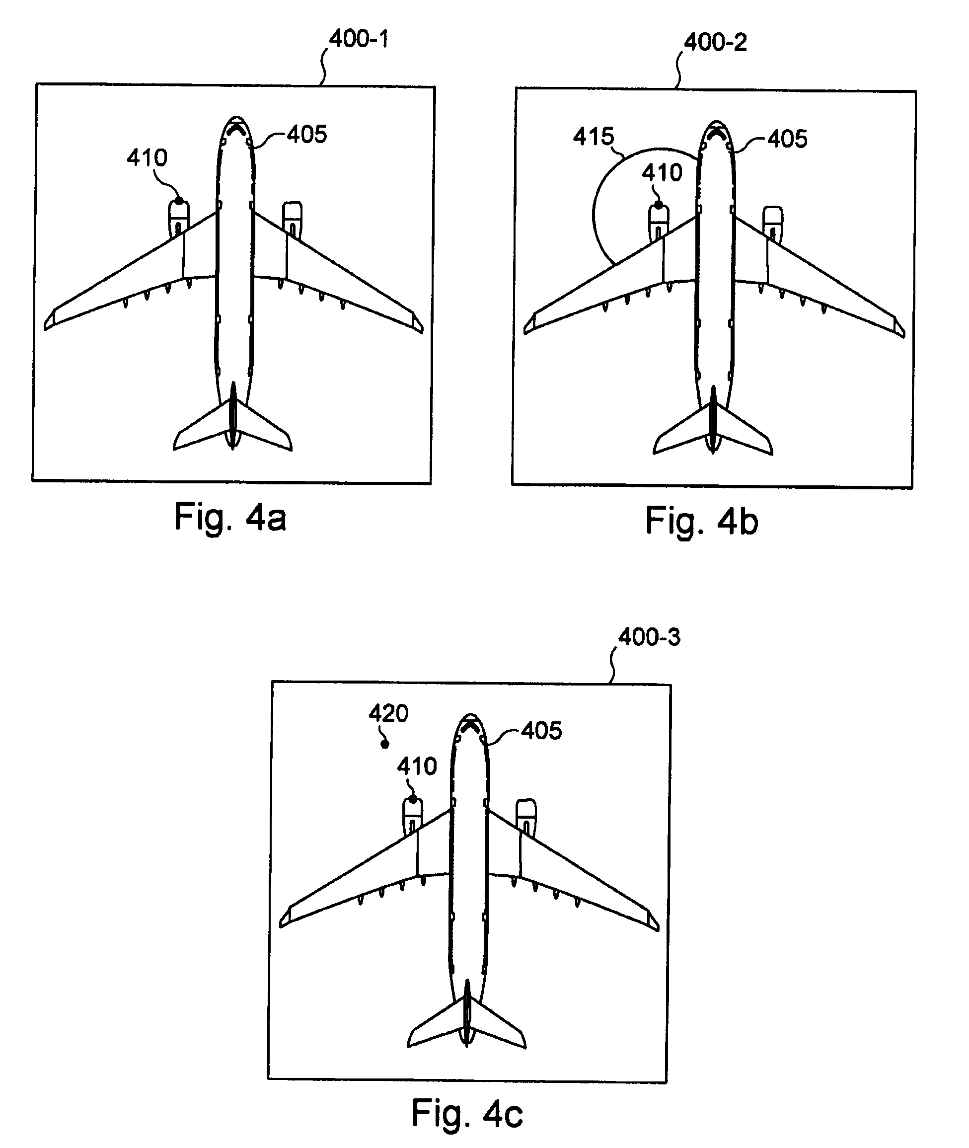 Method and device for preventing collisions on the ground for aircraft