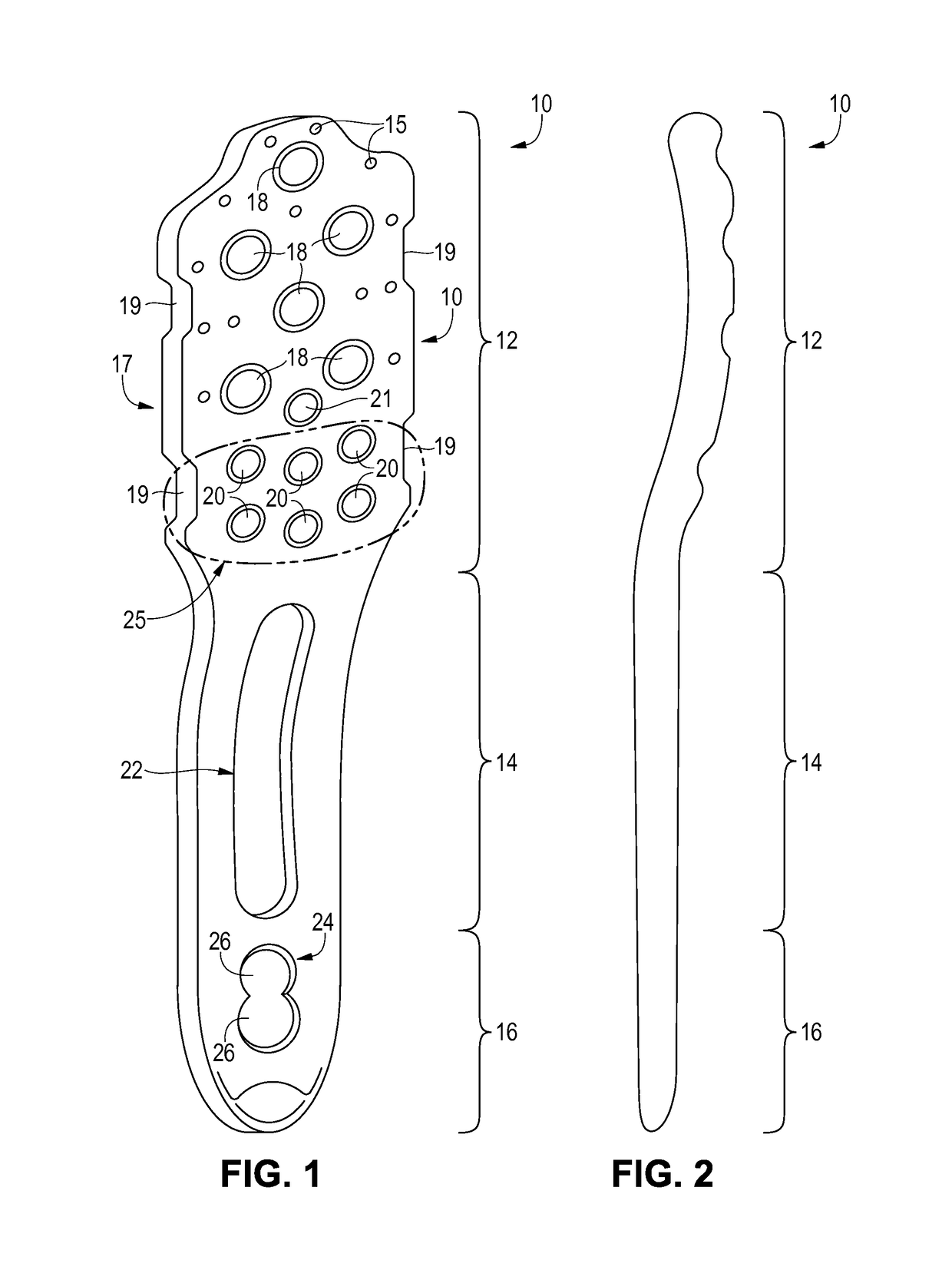 Fixation device for proximal humerus fractures