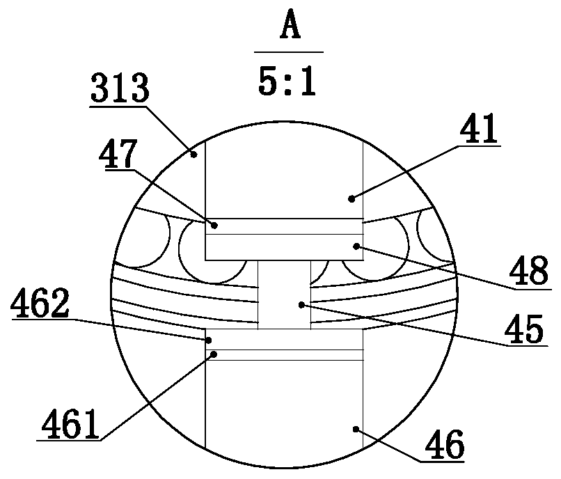 A device for welding screw groups in the shipbuilding process