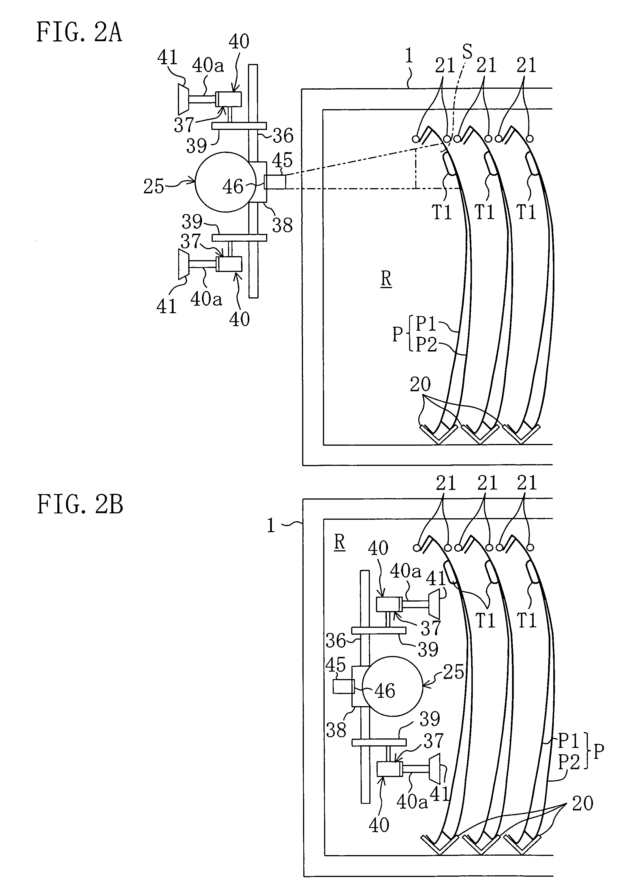 Work conveying method and conveying apparatus employing the conveying method