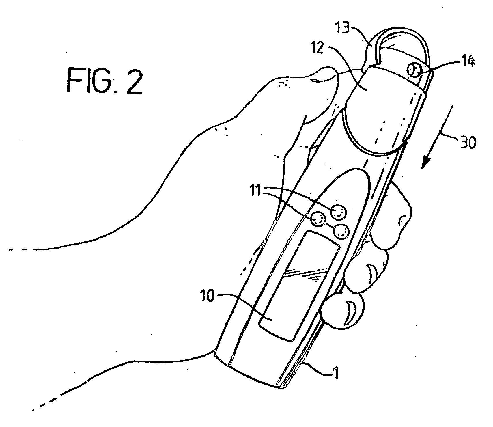 Dispenser with reservoir containing a drug of abuse