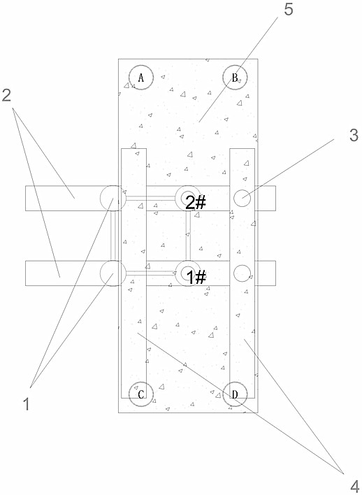 A Simple Steel Pipe Pile Support Heap Load Preloading Structure and Method