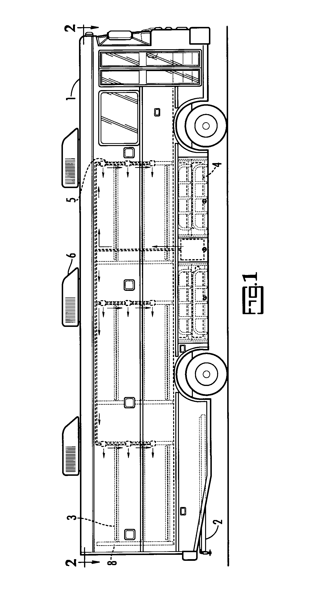 Transportable Emergency Response Station for Treatment or Transportation of Persons on Stretchers