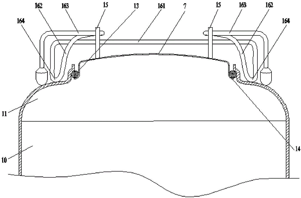 Water virus separation and extraction device and method for extracting Sapporo virus in water