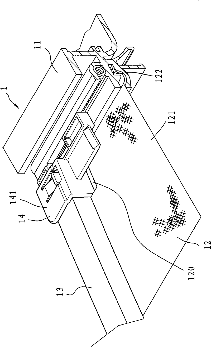 Slide block guider of curtain