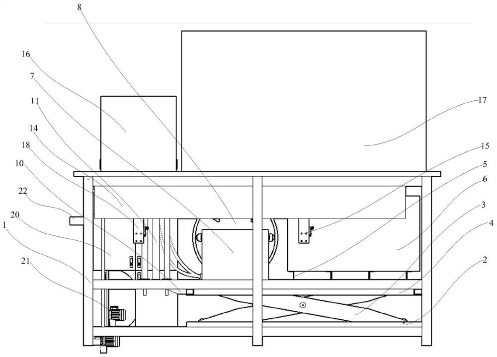 Concealed airport power unit