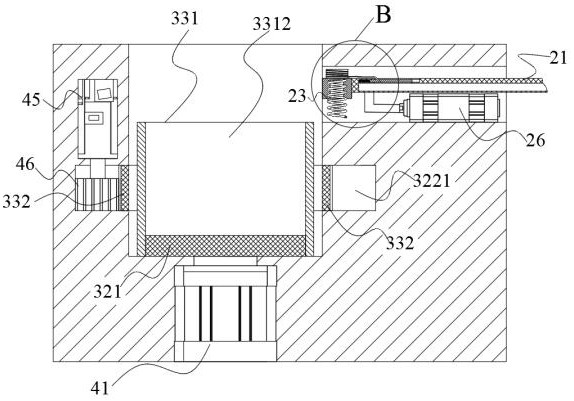 Metal powder hydraulic device capable of achieving double-face punch forming