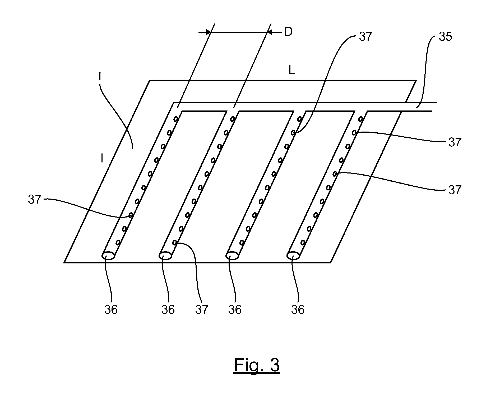 Water treatment process comprising floatation combined with gravity filtration, and corresponding equipment