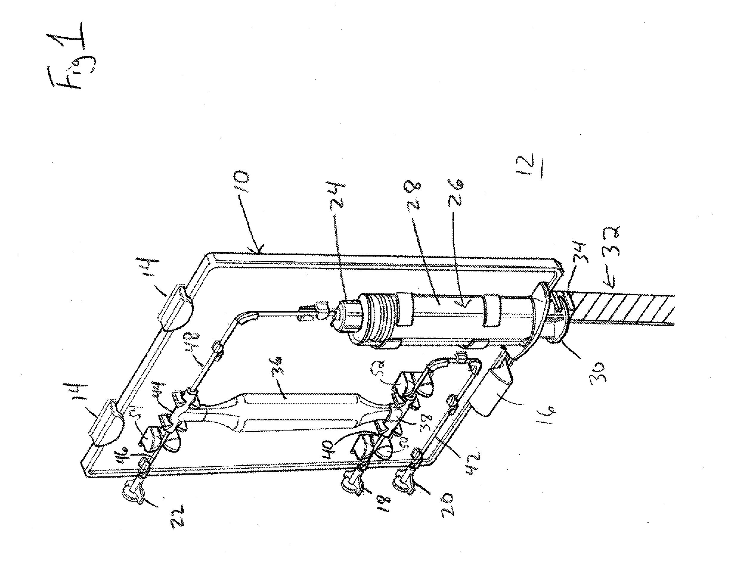 Cartridge for automated blood sampling system